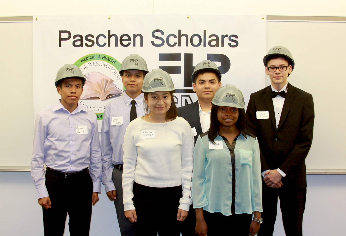 Six Westinghouse College Prep Students Inducted as Inaugural Paschen Scholars