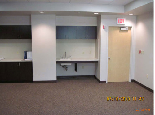 jmh pathology lab conference room remodel