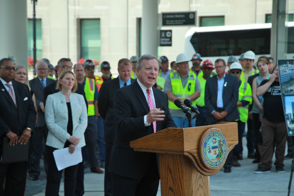 Union Station Transit Center Holds Grand Opening